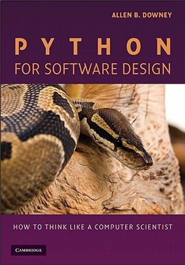 Python for Software Design: How to Think Like a Computer Scientist (en Inglés)