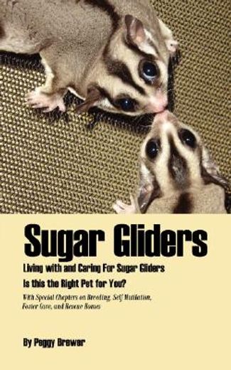 sugar gliders,living with and caring for sugar gliders (en Inglés)