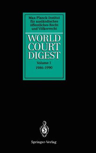 world court digest (en Inglés)