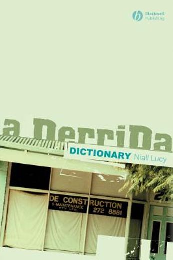a derrida dictionary (en Inglés)