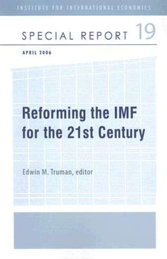 reforming the imf for the 21st century