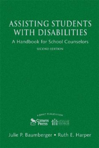 assisting students with disabilities,a handbook for school counselors