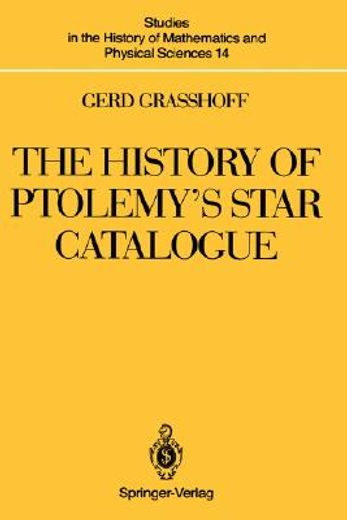 the history of ptolemy s star catalogue (en Inglés)