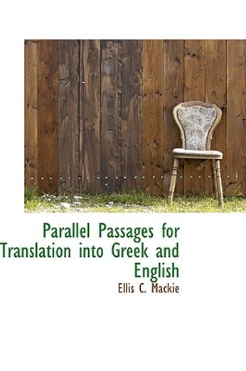 parallel passages for translation into greek and english