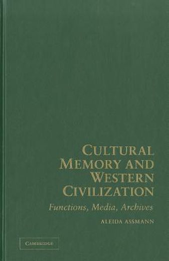 cultural memory and western civilization