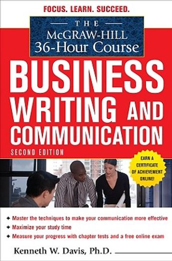 the mcgraw-hill 36-hour course business writing and communication
