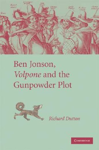 ben jonson, volpone and the gunpowder plot
