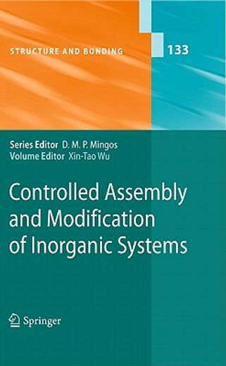 controlled assembly and modification of inorganic systems