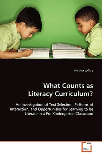 what counts as literacy curriculum?