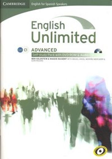 English unlimited for spanish speakers advanced self-study pack (workbook with dvd-rom and audio cd) (Edición para España) (in English)
