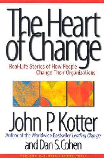 the heart of change,real-life stories of how people change their organizations