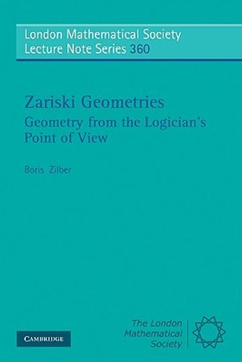 zariski geometries,geometry from the logician´s point of view