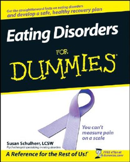 eating disorders for dummies (en Inglés)