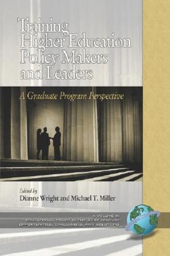 training higher education policy makers and leaders,a graduate program perspective