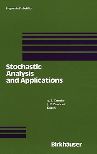 stochastic analysis and applications (en Inglés)