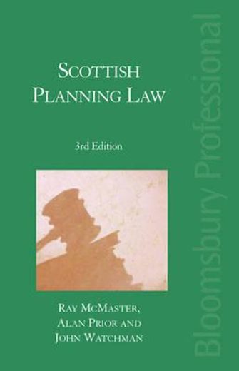 Scottish Planning Law (en Inglés)