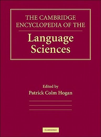the cambridge encyclopedia of the language sciences