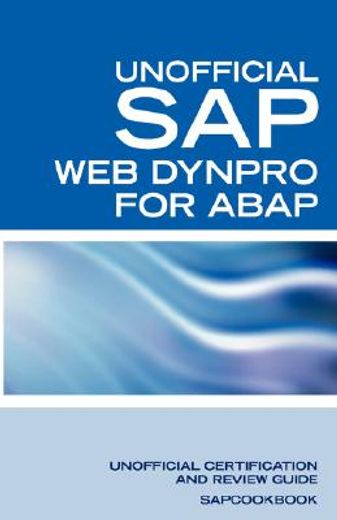 sap web dynpro for abap interview questions: wd-abap interview questions, answers, and explanations: