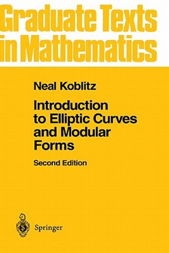 introduction to elliptic curves and modular forms