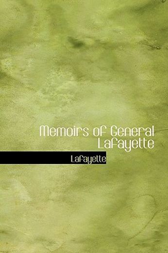 memoirs of general lafayette