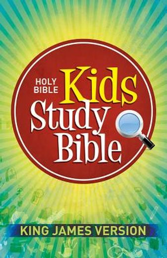 holy bible,king james version, kids study bible