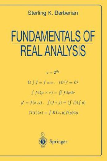 fundamentals of real analysis (en Inglés)