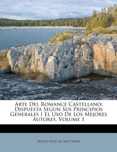 arte del romance castellano: dispuesta segun sus principios generales i el uso de los mejores autores, volume 1