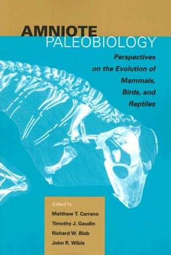 amniote paleobiology,perspectives on the evolution of mammals, birds, and reptiles: a volume honoring james allen hopson