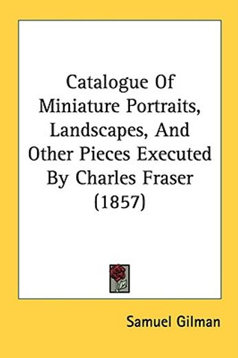 catalogue of miniature portraits, landsc