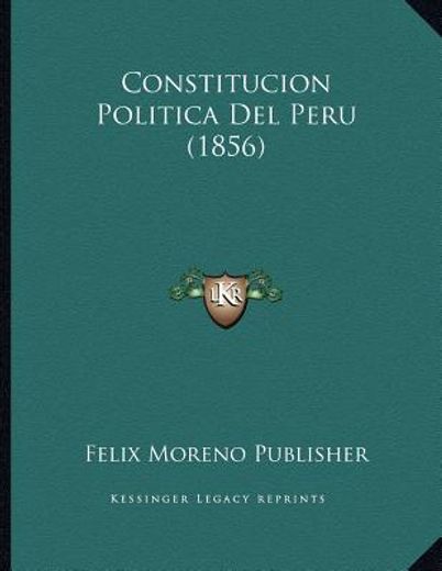 constitucion politica del peru (1856)
