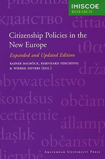 citizenship policies in the new europe