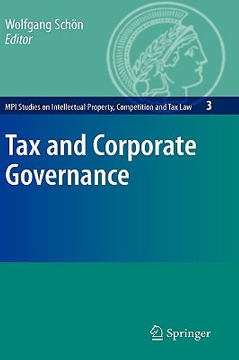 tax and corporate governance (en Inglés)