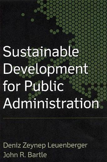 sustainable development for public administration