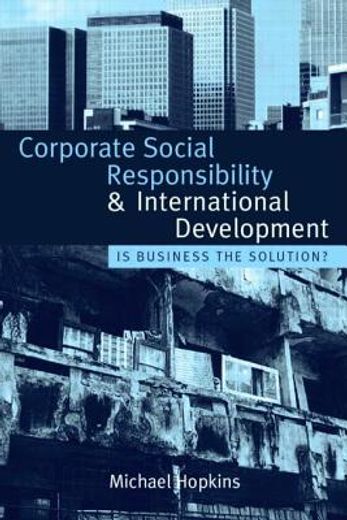 corporate social responsibility and international development,is business the solution?