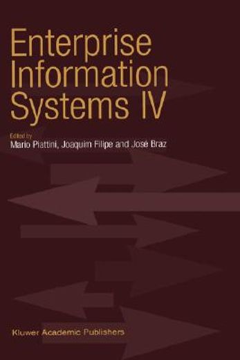 enterprise information systems iv (en Inglés)