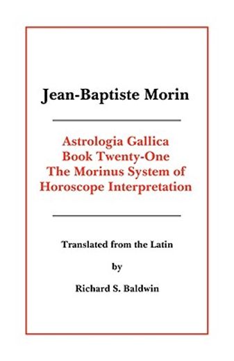 astrologia gallica book 21 (in English)