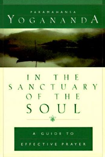 in the sanctuary of the soul,a guide to effective prayer
