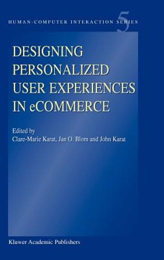 designing personalized user experiences in ecommerce (en Inglés)