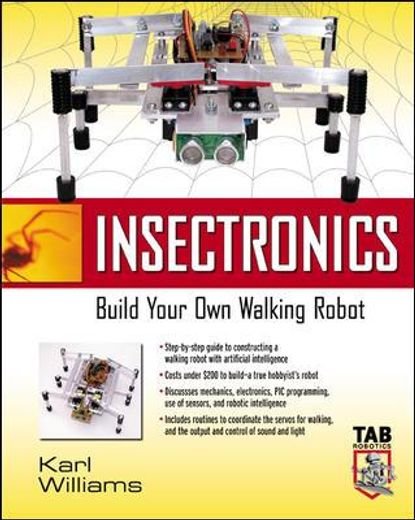 insectronics: build your own walking ro (en Inglés)
