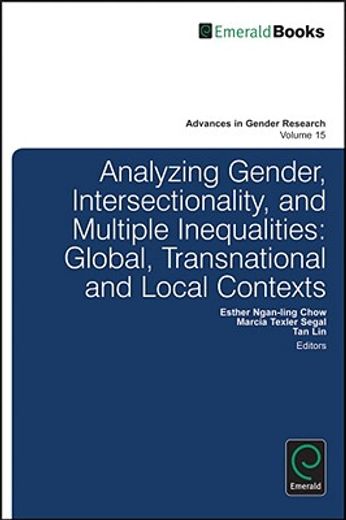 analyzing gender, intersectionality, and multiple inequalities,global-transnational and local contexts