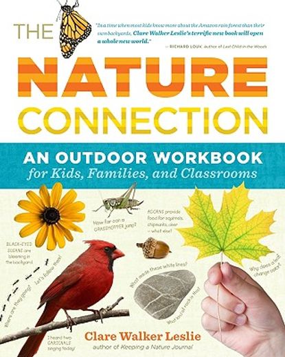 the nature connection,an outdoor workbook for kids, families, and classrooms