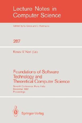 foundations of software technology and theoretical computer science (in English)