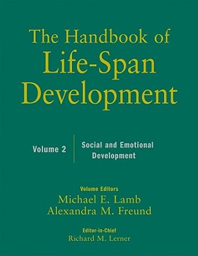 the handbook of life-span development,social and emotional development