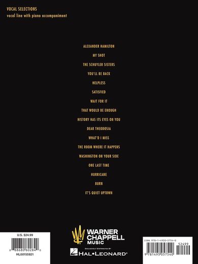 Hamilton - Vocal Selections