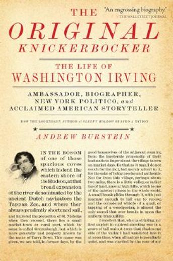 the original knickerbocker,the life of washington irving
