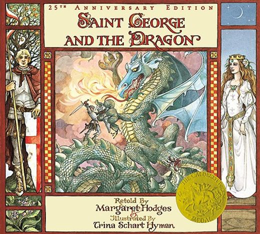 saint george and the dragon (in English)