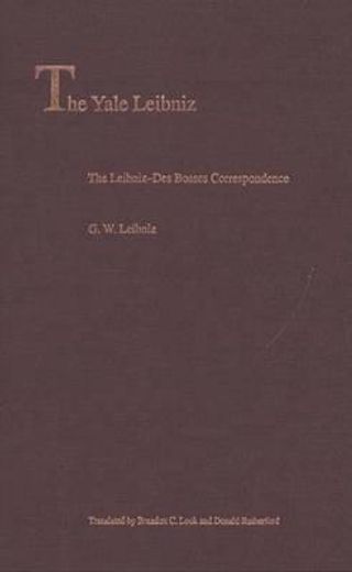 the leibniz-des bosses correspondence