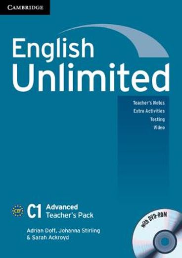 english unlimited advanced - tb + dvd-ro
