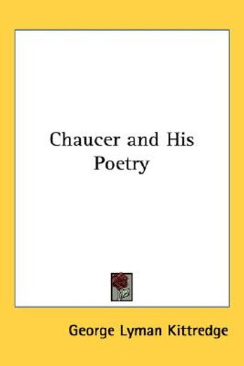 chaucer and his poetry