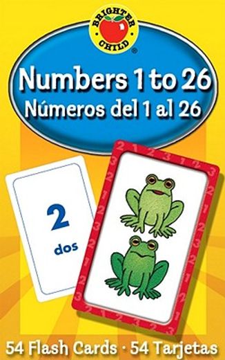 Libro numbers 1 to 26/numeros del 1 al 26,flash cards, school specialty ...